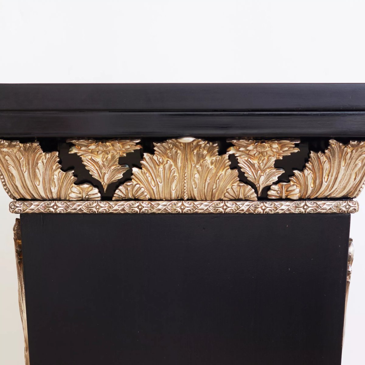 Three Boulle-style Pedestals With Marquetry, France, 20th Century-photo-3