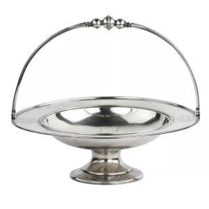 Russian Silver Candy Bowl. Erik August Kollin. Saint Petersburg, 1887