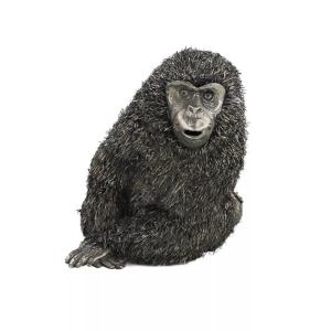 Silver "monkey" Figurine. Mario Buccellati. Italy. Second Half Of The 20th Century