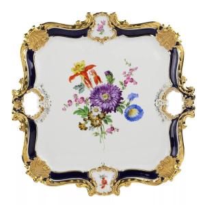 Large Serving Platter. Meissen, 20th Century