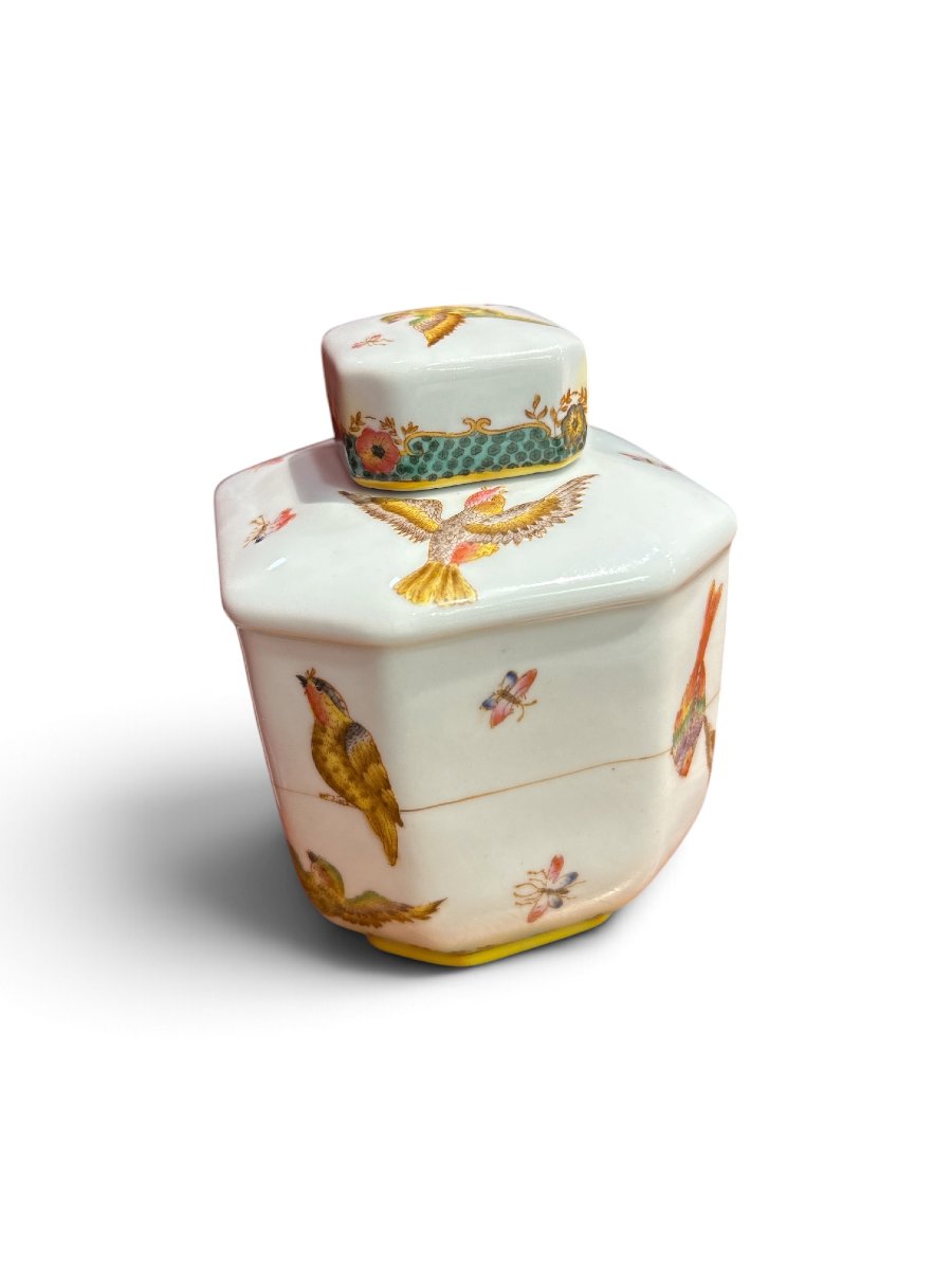 Fabienne JOUVIN - Boîte à thé en porcelaine, XXe siècle -photo-4