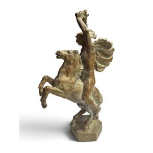 Margareta Cossaceanu - Bronze Mascot, Valkyrie, Paris, 1920