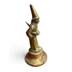Bronze Figurine Depicting Diafoirus, 20th Century