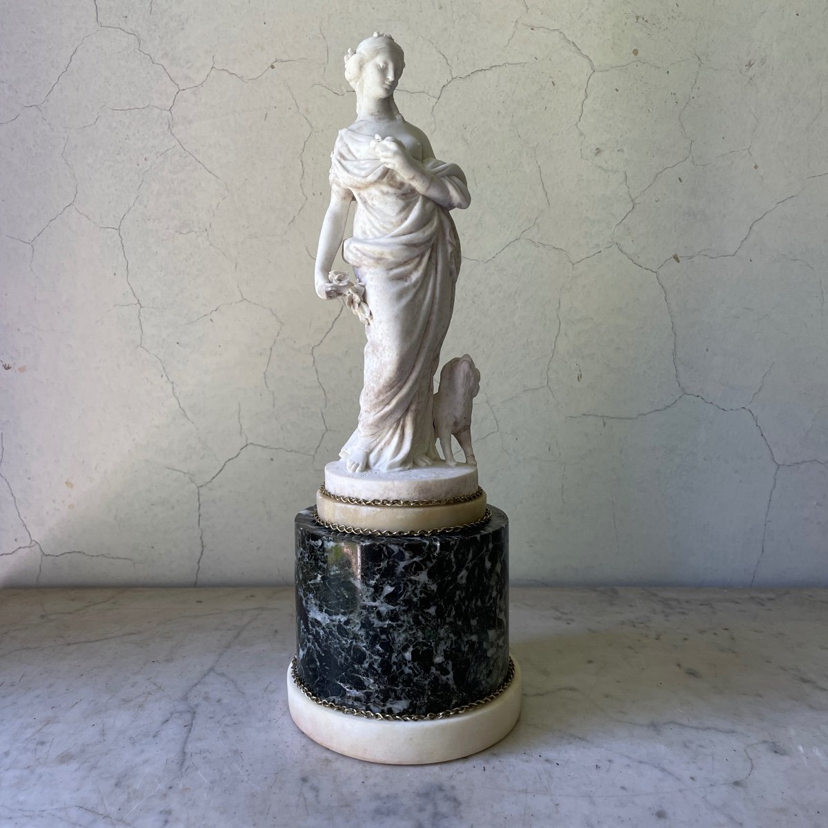 Orléans Biscuit Allegory Fidelity Louis XVI Period Sevres Porcelain Paris 18th Century