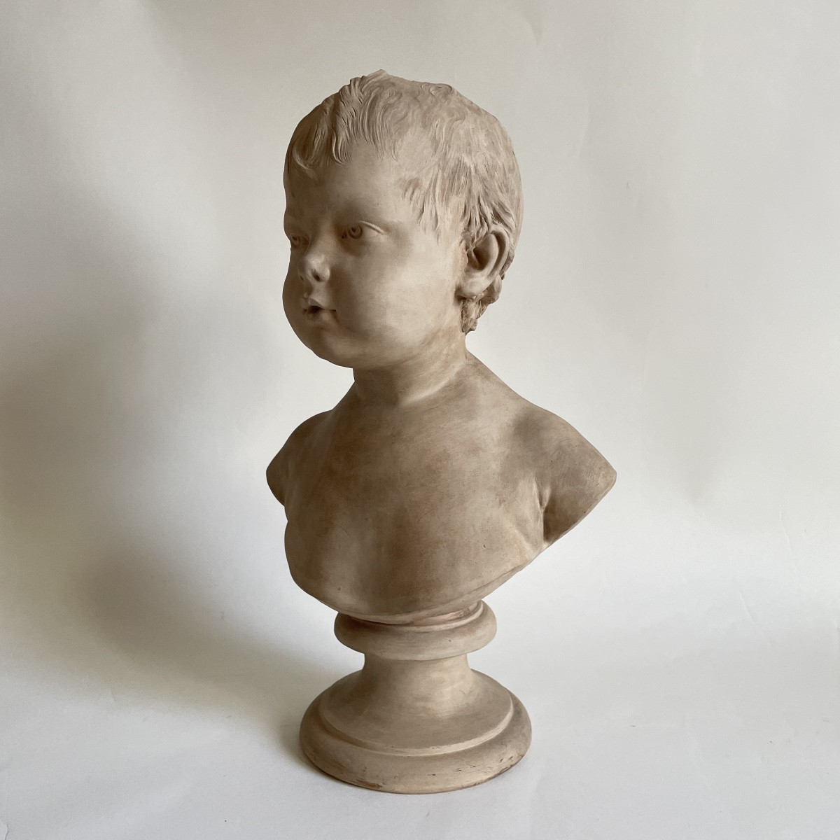 Houdon Bust Sabine Terracotta Sèvres Louis XV Style 18th Century Late 19th Century -photo-1