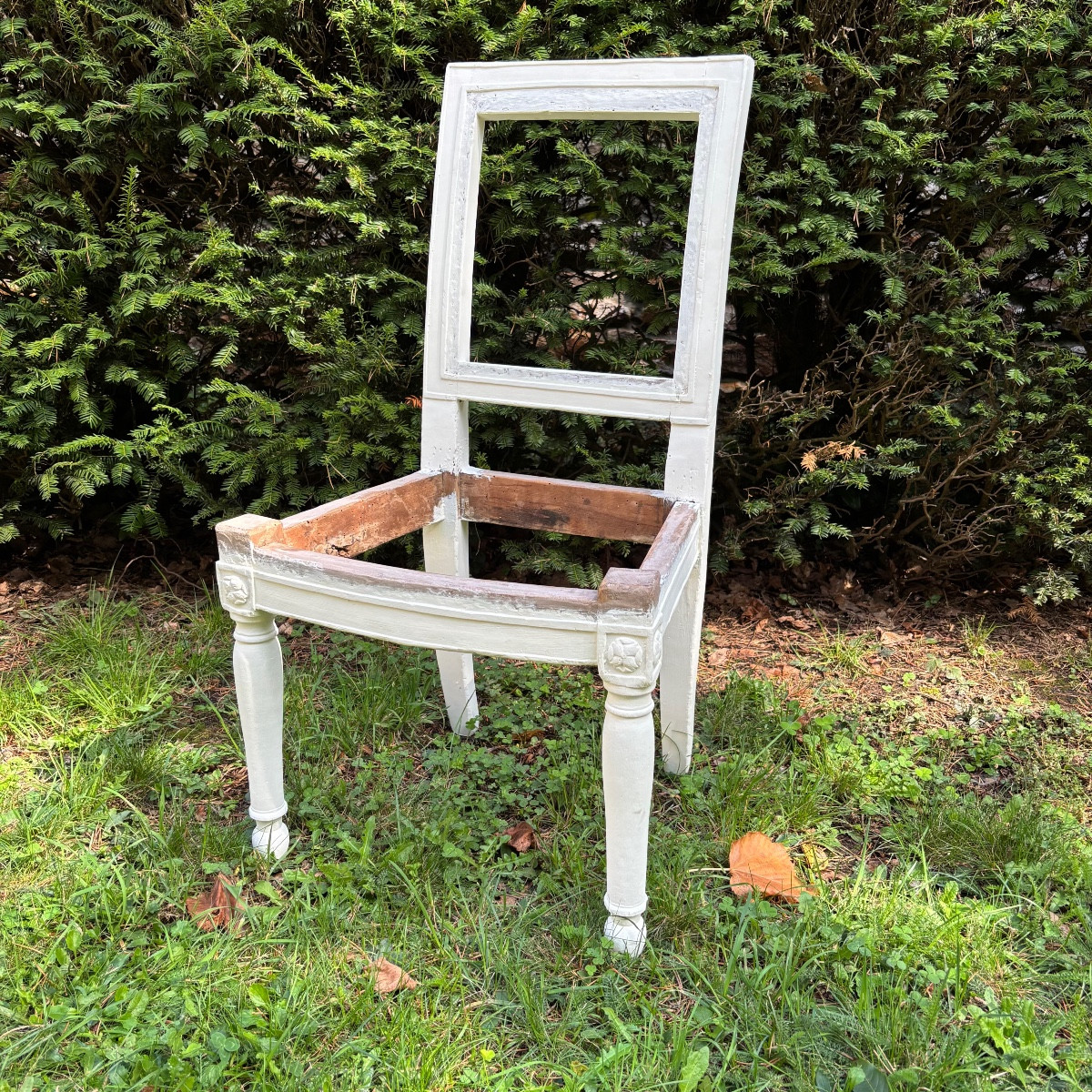 Pierre Benoît MARCION Chaise Impériale Château De Fontainebleau Époque Empire  