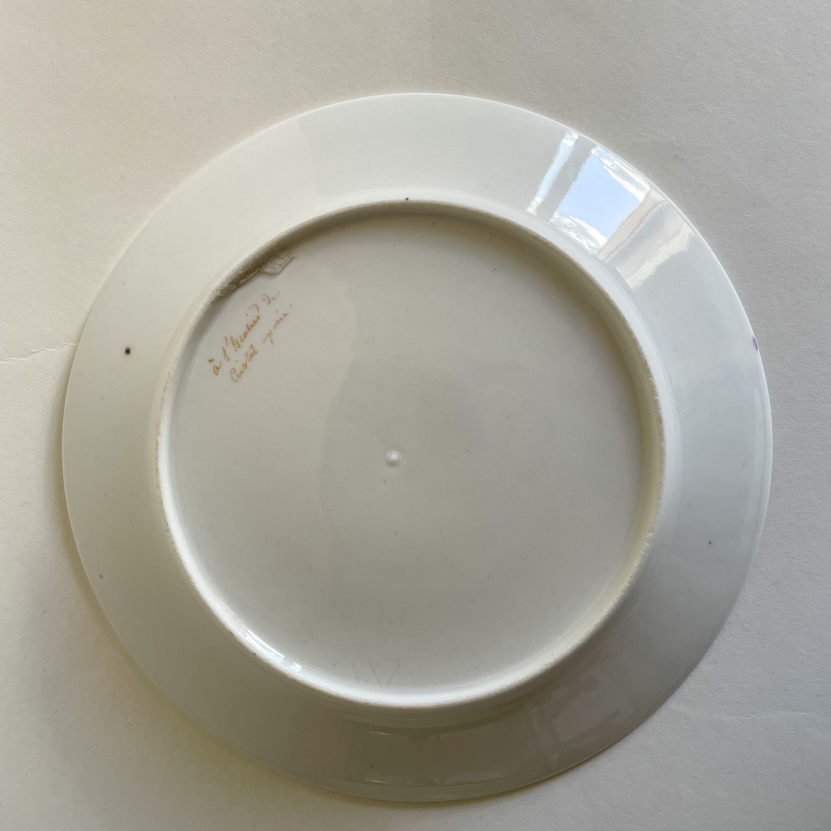 Escalier De Cristal  Assiettes Porcelaine Époque Napoléon III XIXe  Siècle -photo-2