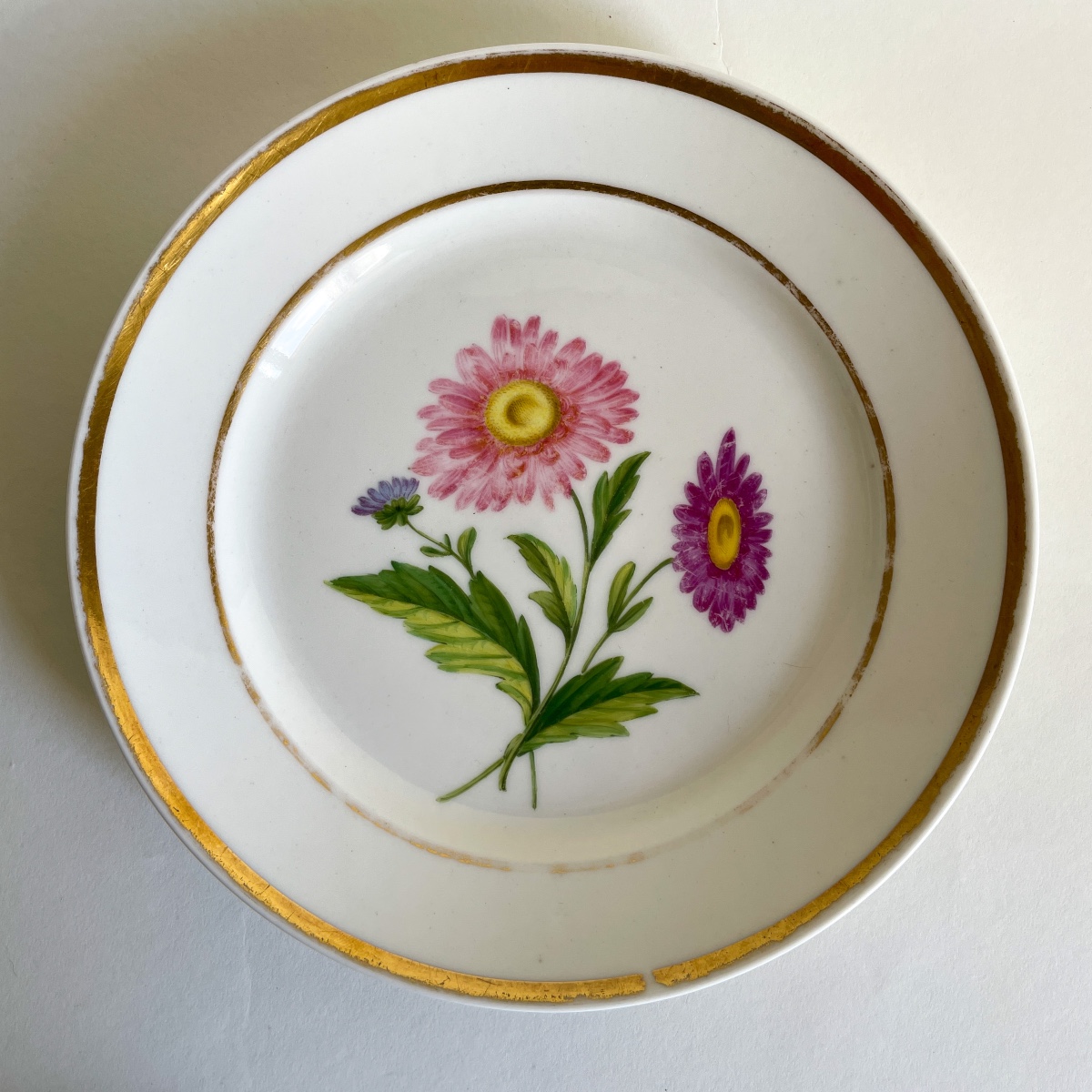 Escalier De Cristal  Assiettes Porcelaine Époque Napoléon III XIXe  Siècle