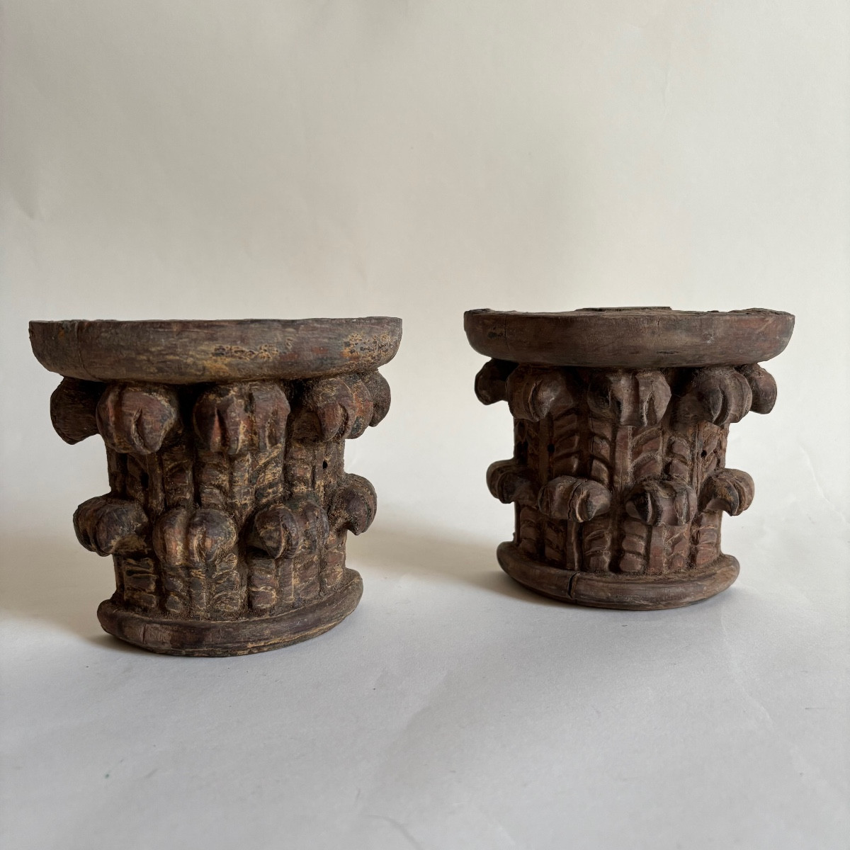 Neoclassical Corinthian Column, Louis XVI Style Console Wall Light, 18th Century 