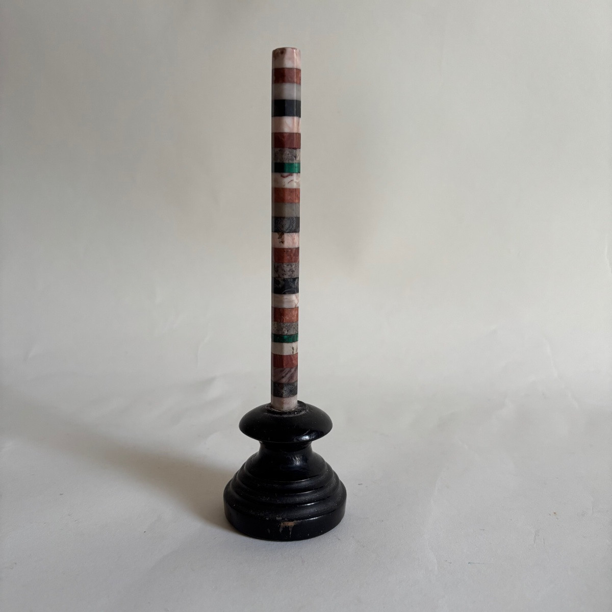 Grand Tour Italy Rule Marquetry Marble 19th Century Neoclassical -photo-4