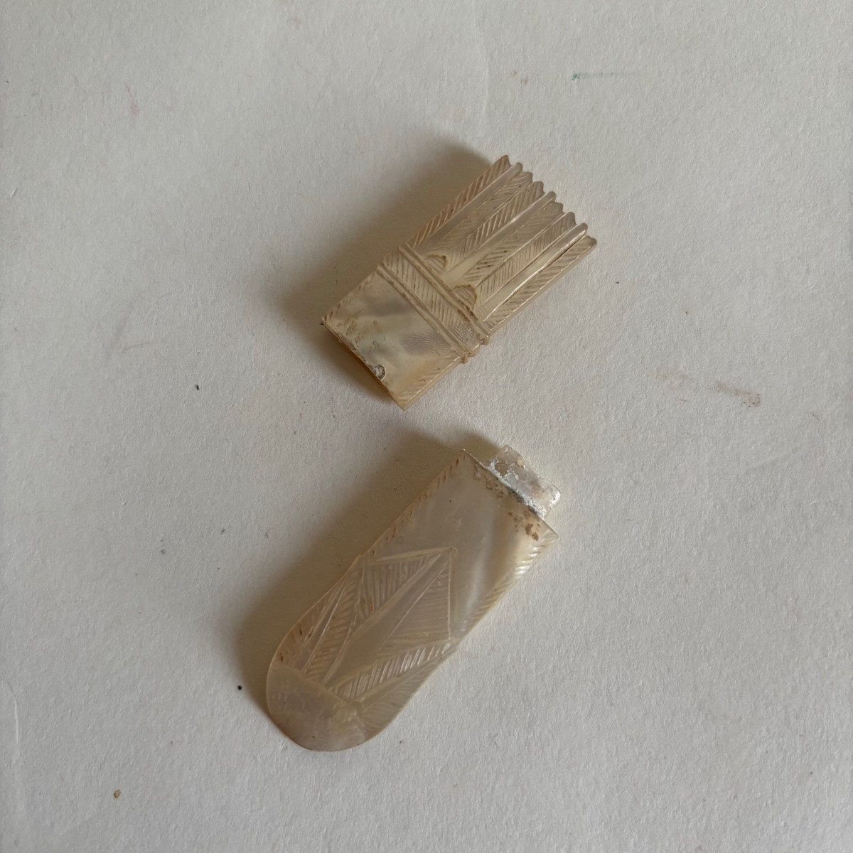 Needle Case, Mother-of-pearl Seal, Quiver, Empire Period, Early 19th Century, Object Of Virtue-photo-4