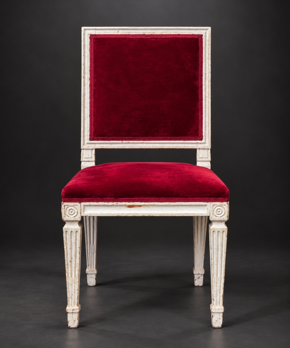 Pierre Pillot Pair Of Louis XVI Style Chairs From Nîmes Late 18th Century Provence -photo-3