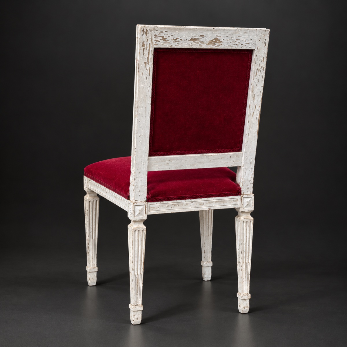 Pierre Pillot Pair Of Louis XVI Style Chairs From Nîmes Late 18th Century Provence -photo-4