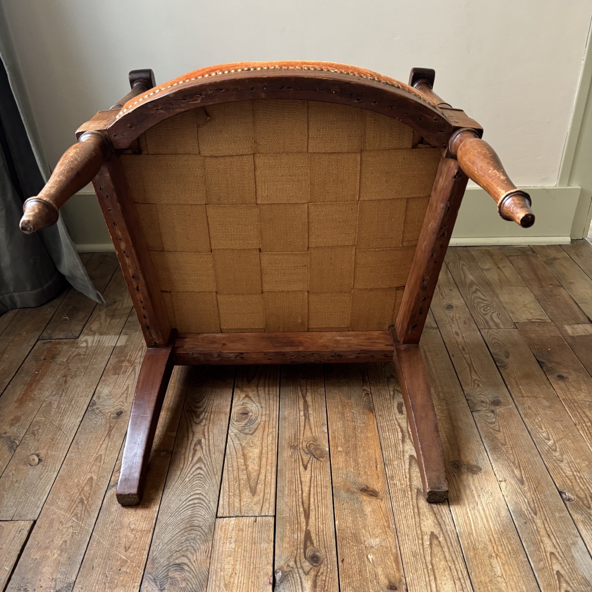 Jacob Freres Empire-style Mahogany Armchair, Stamped “imperial” Model, Early 19th Century, Circa 1800-photo-4