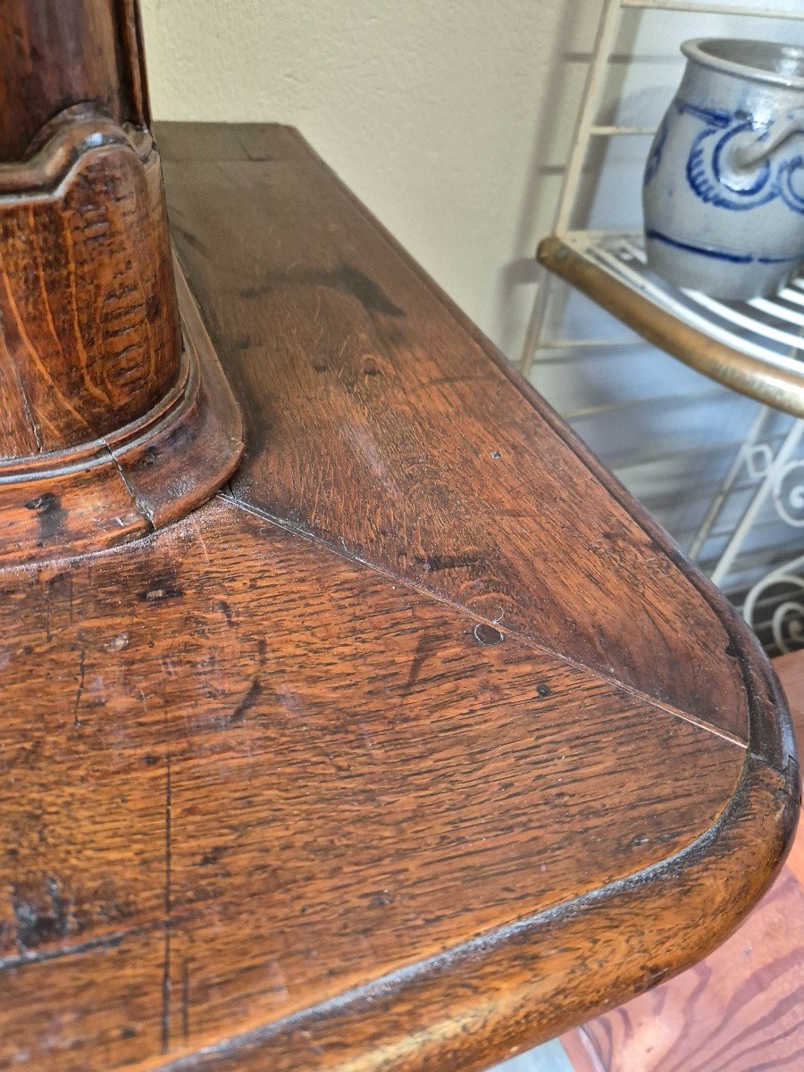  Buffet Dit Deux Corps En Chêne Massif, d'époque Louis XV.-photo-8