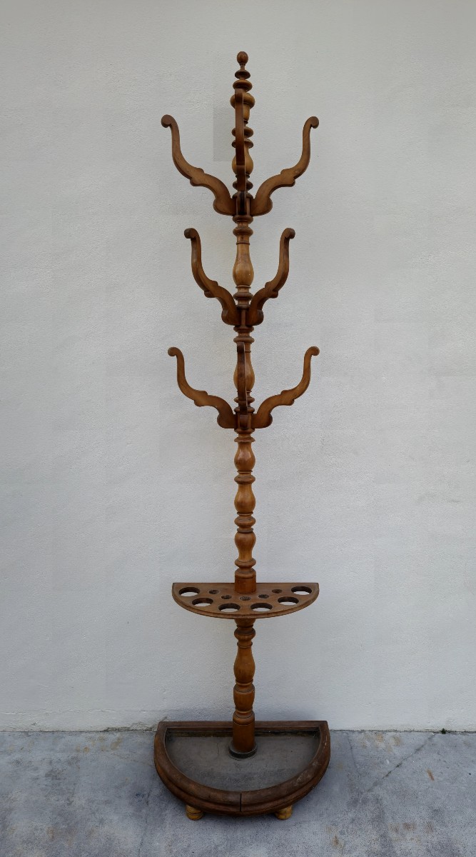 Antique 19th Century Parrot Coat Rack 
