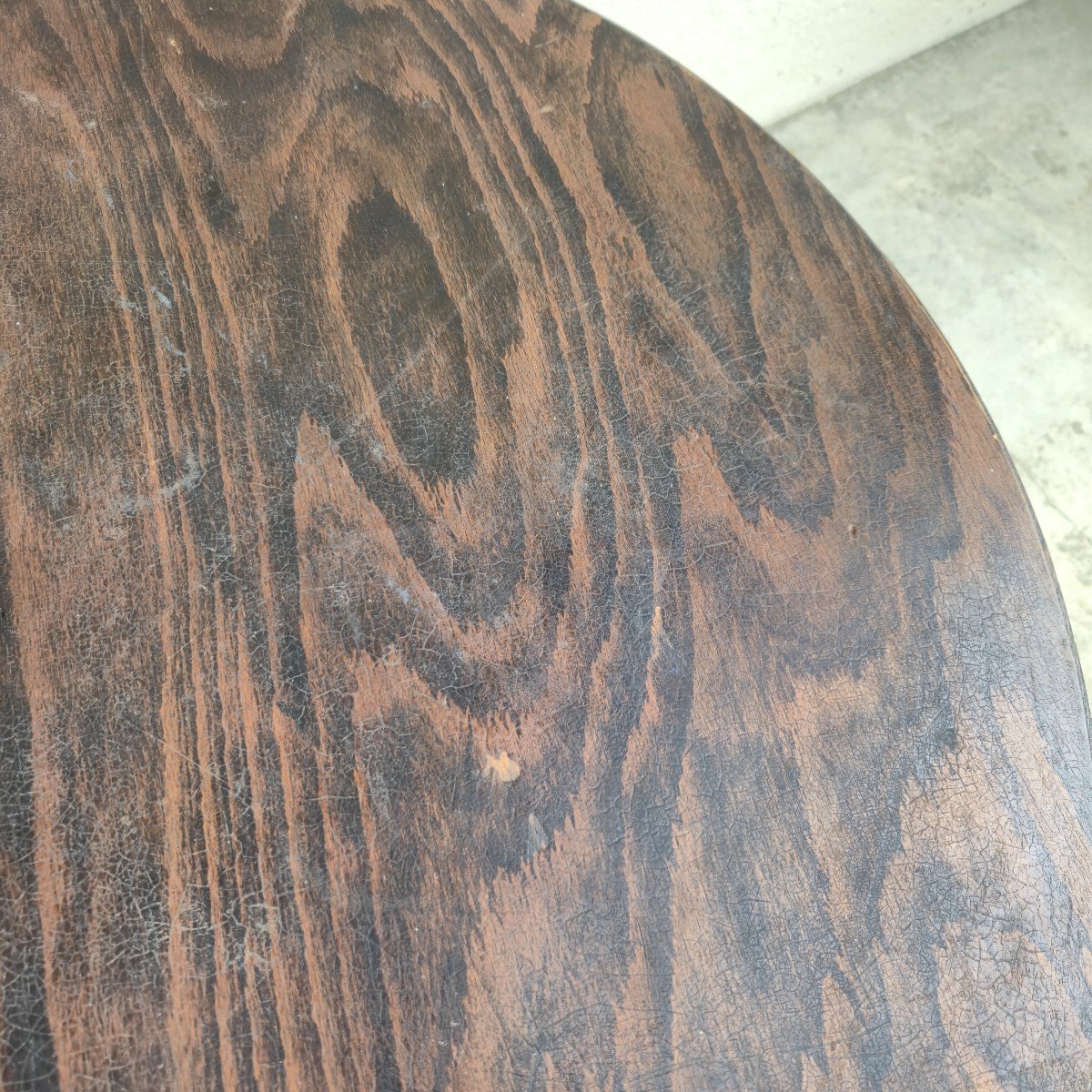 Round Art Deco Coffee Table From The 1930s -photo-7