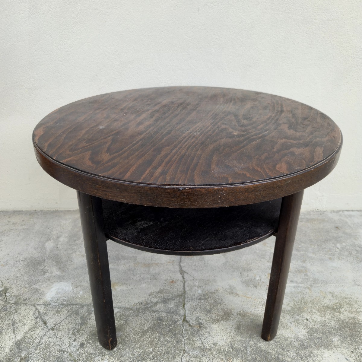 Round Art Deco Coffee Table From The 1930s 