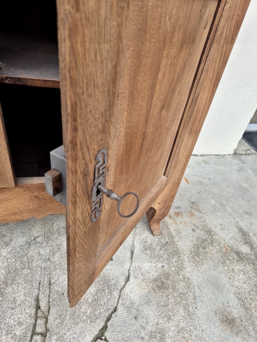 18th Century Louis XV Period Sideboard In Solid Oak -photo-3