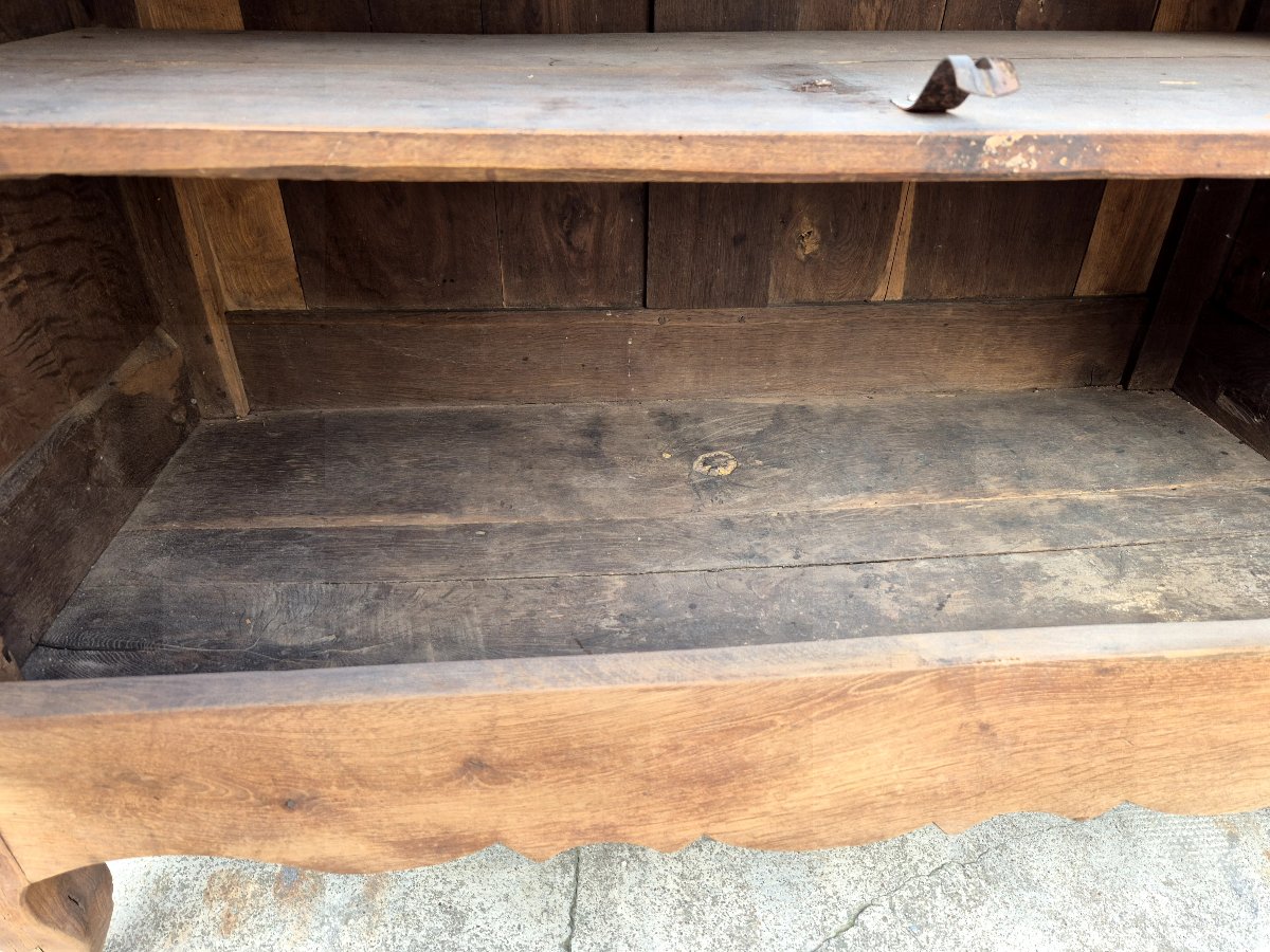 18th Century Louis XV Period Sideboard In Solid Oak -photo-7