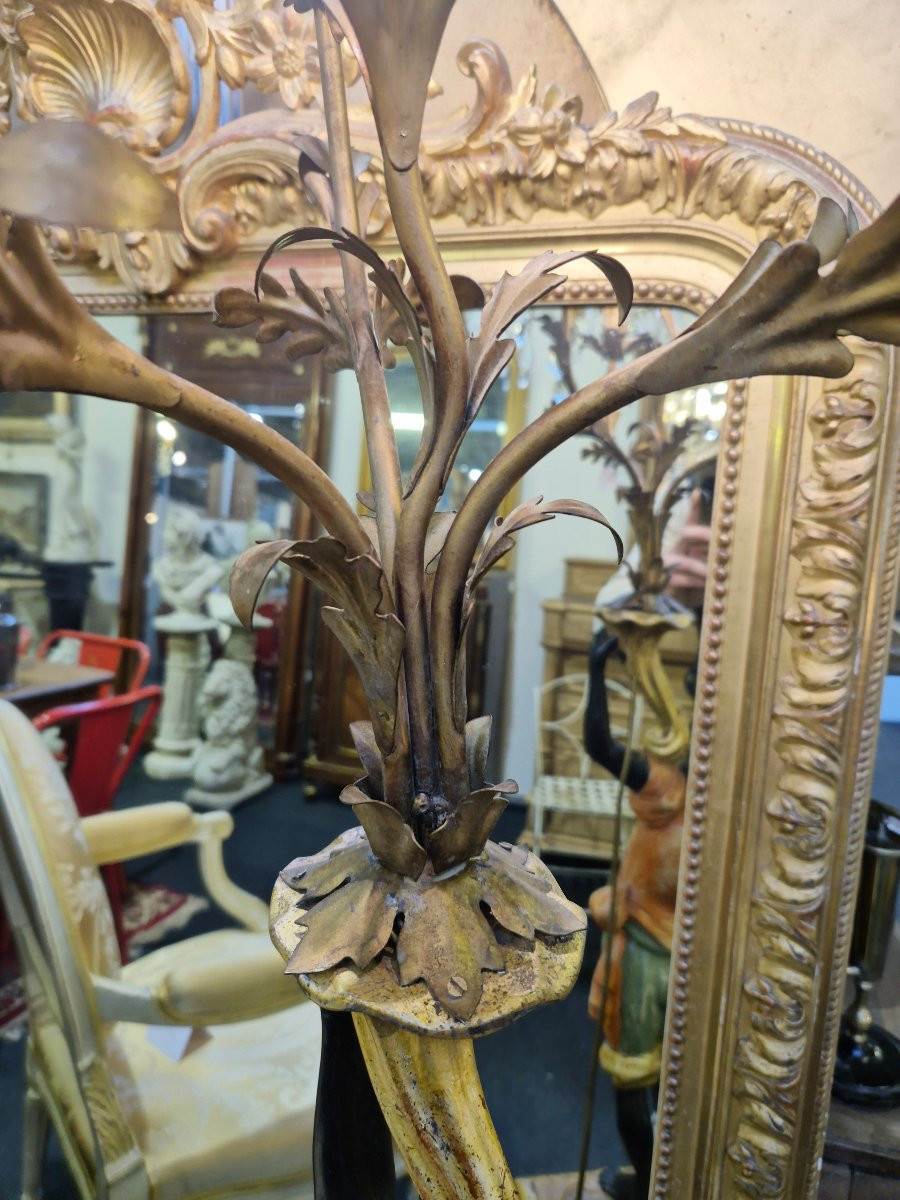 Nubian Torchlight Door In Richly Decorated Venetian Style Wood -photo-7