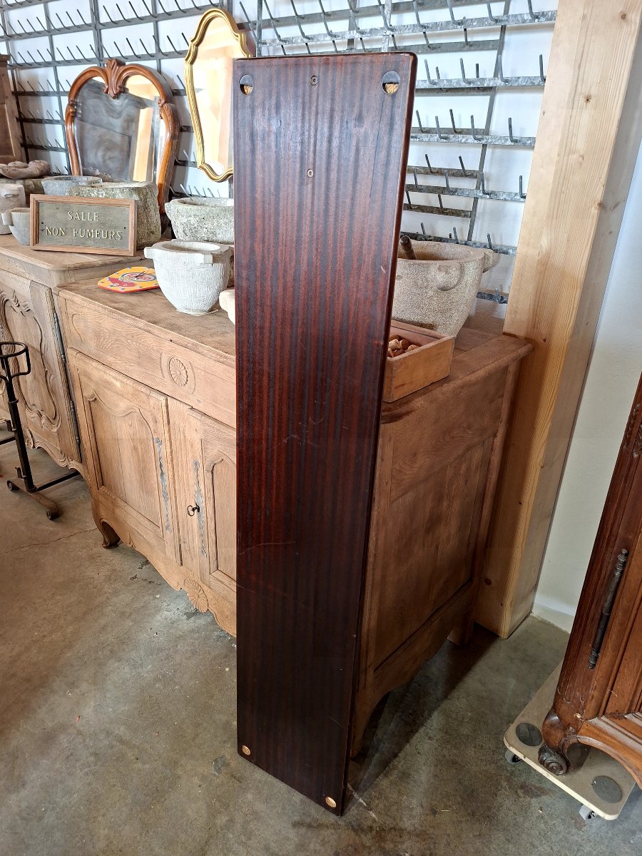 Miroir porte manteau vintage en palissandre de Rio 1960s design -photo-4