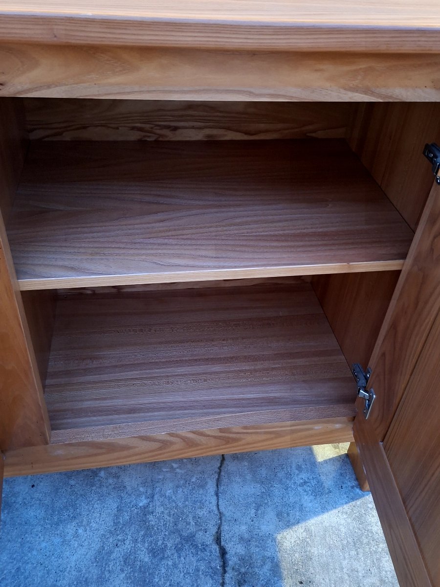 Enfilade Maison Regain en Orme massif 3 portes vintage -photo-2