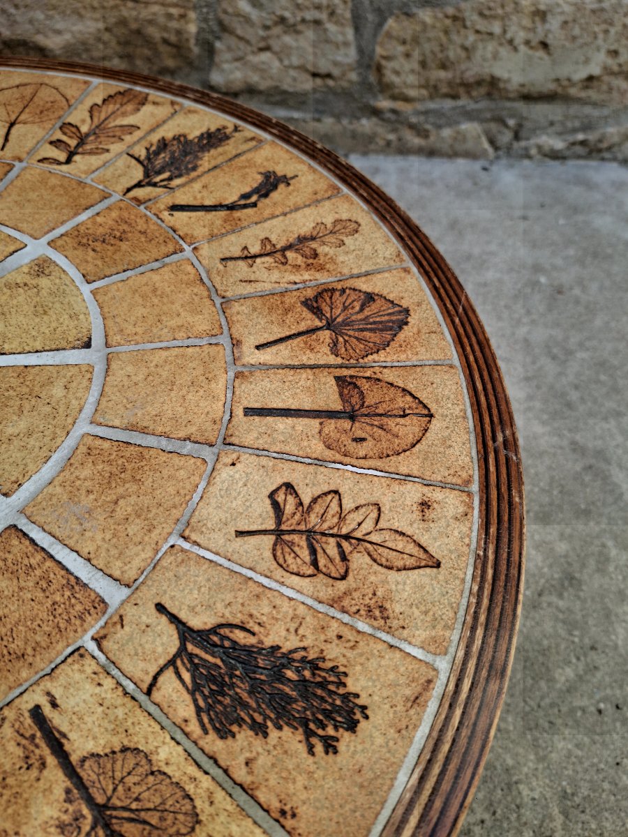 Roger Capron Herbier Coffee Table, Small Size -photo-4