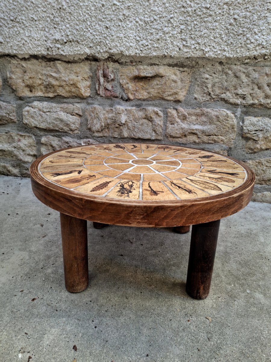 Roger Capron Herbier Coffee Table, Small Size -photo-2