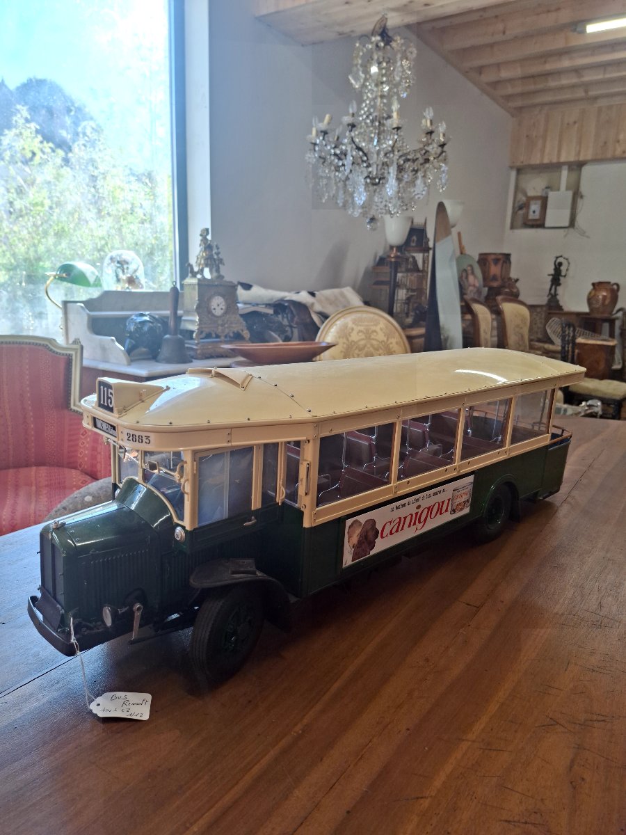 Paris Bus: Renault 1/12 Scale Model Tn6-c2, Hachette Collections -photo-2