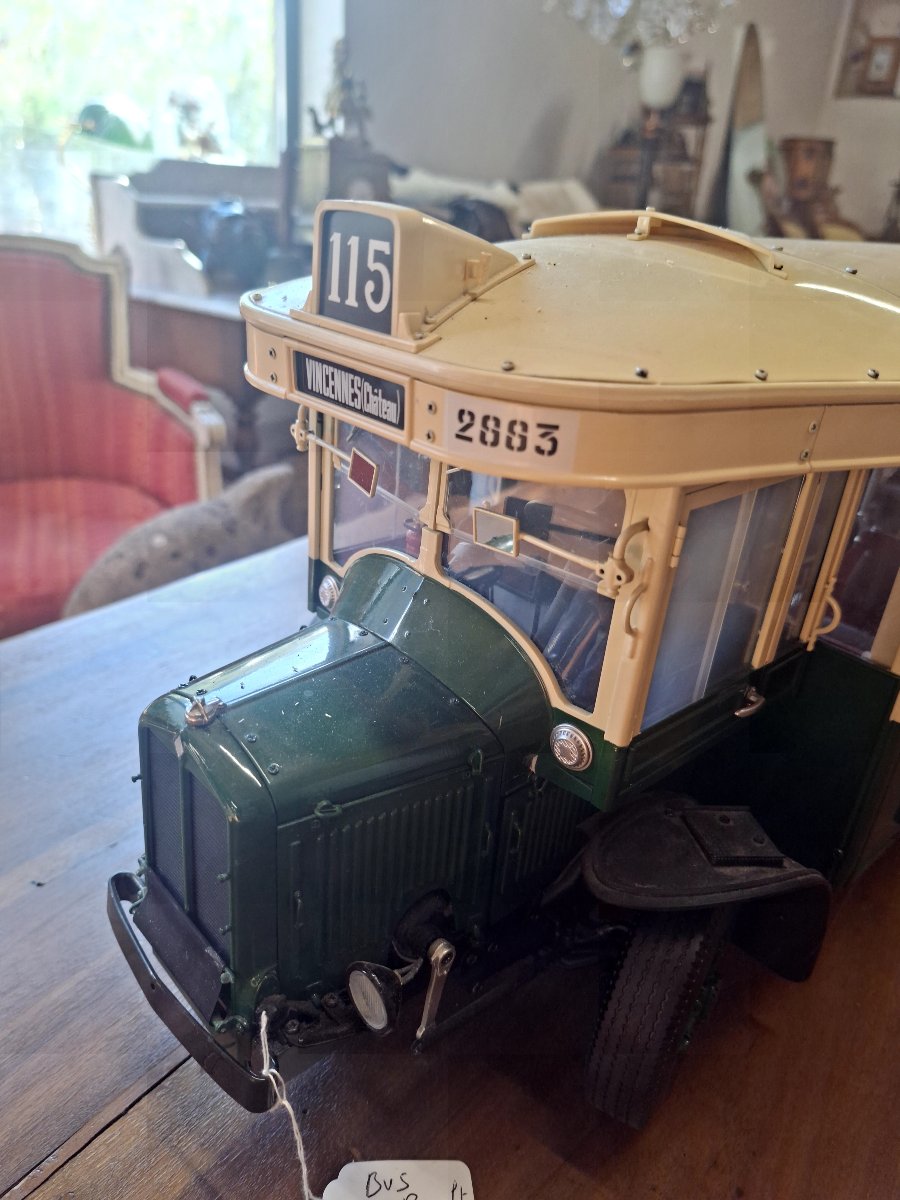 Paris Bus: Renault 1/12 Scale Model Tn6-c2, Hachette Collections -photo-3