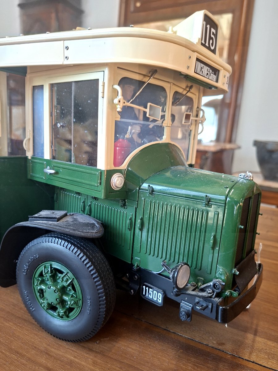 Paris Bus: Renault 1/12 Scale Model Tn6-c2, Hachette Collections -photo-3