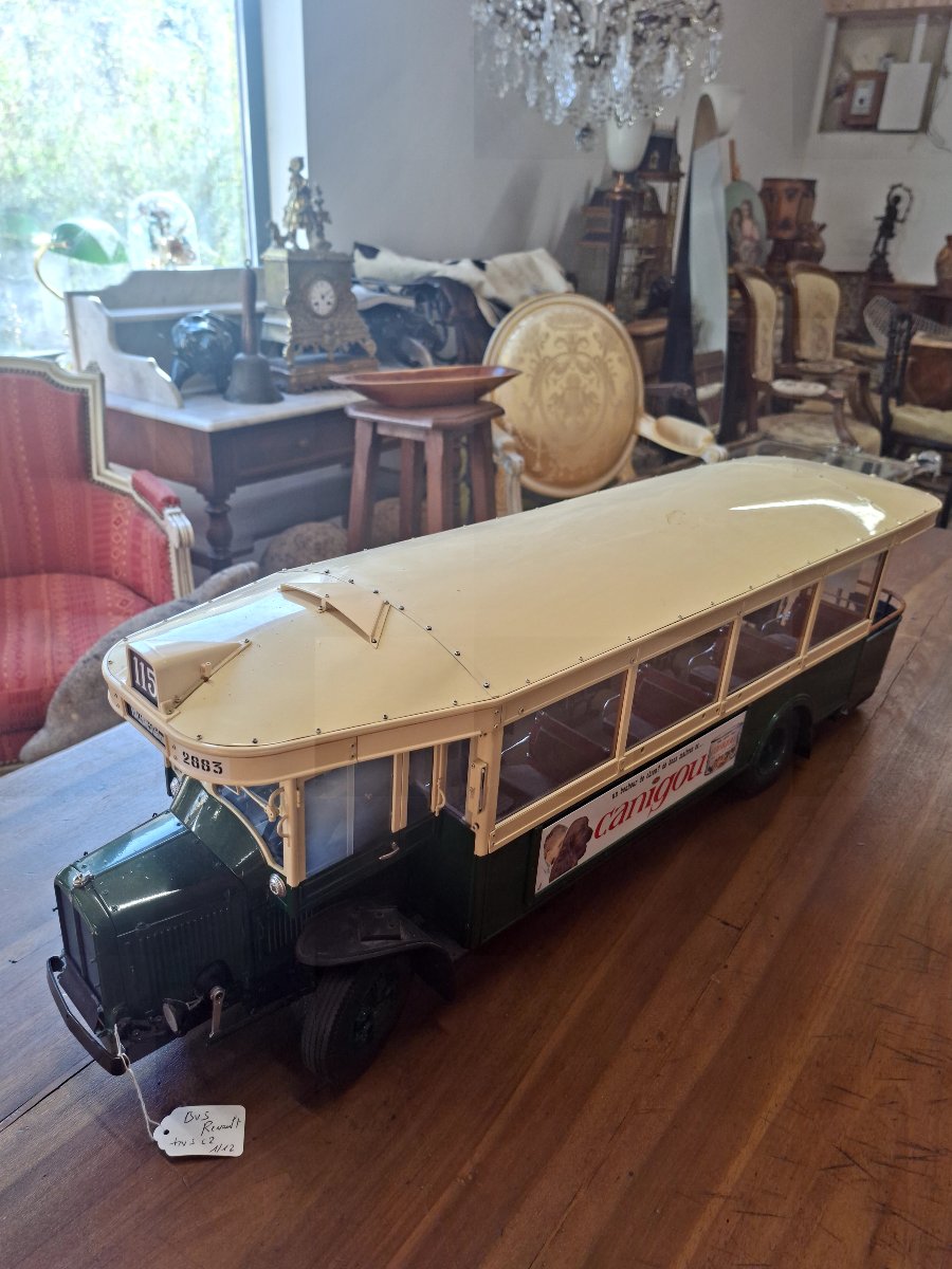 Paris Bus: Renault 1/12 Scale Model Tn6-c2, Hachette Collections 