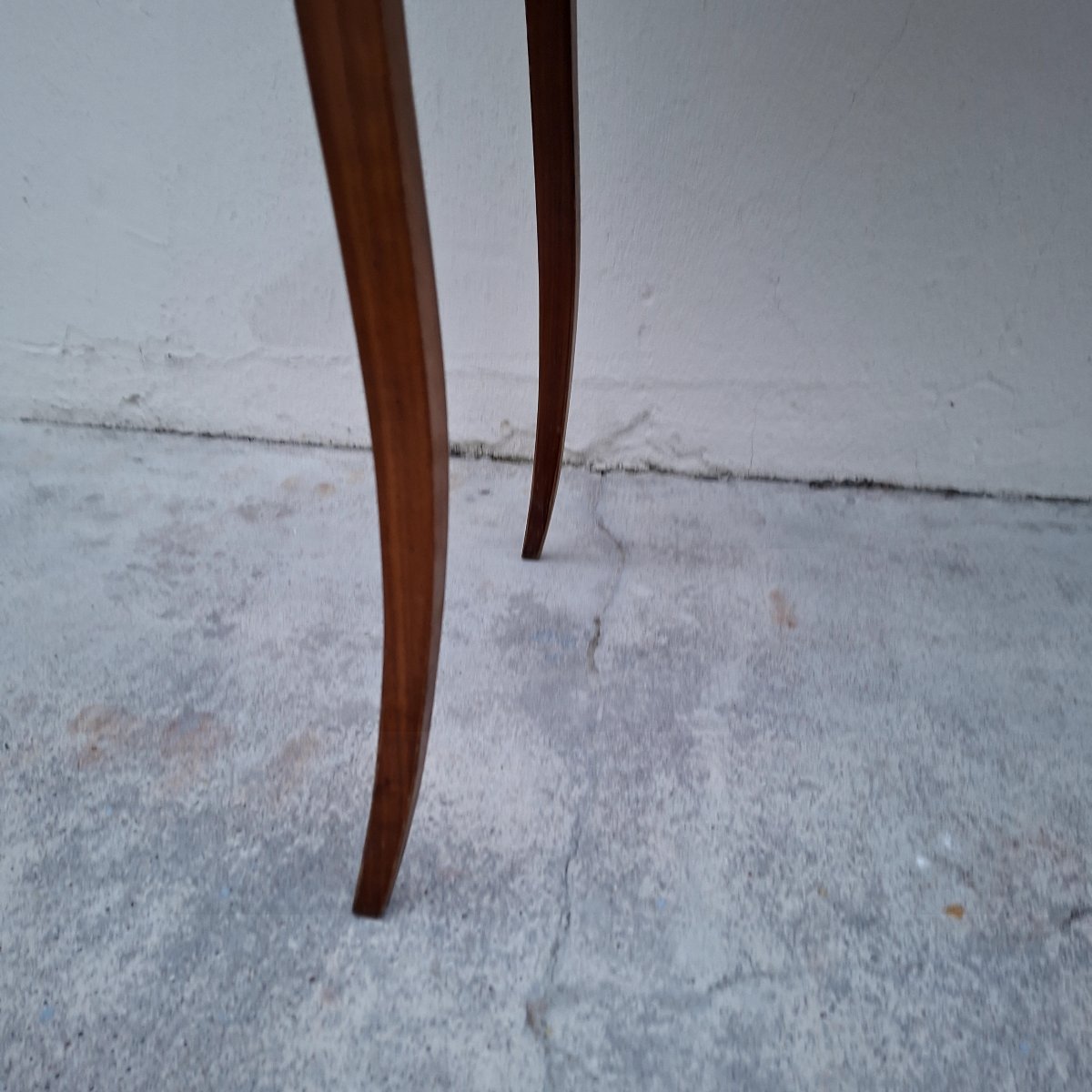 Louis XV-style Refreshment Table Made Of Cherry Wood -photo-3