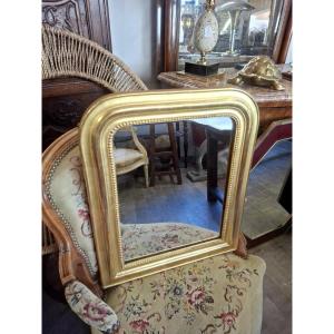 Miroir dorée Louis Philippe 19éme en parfait état