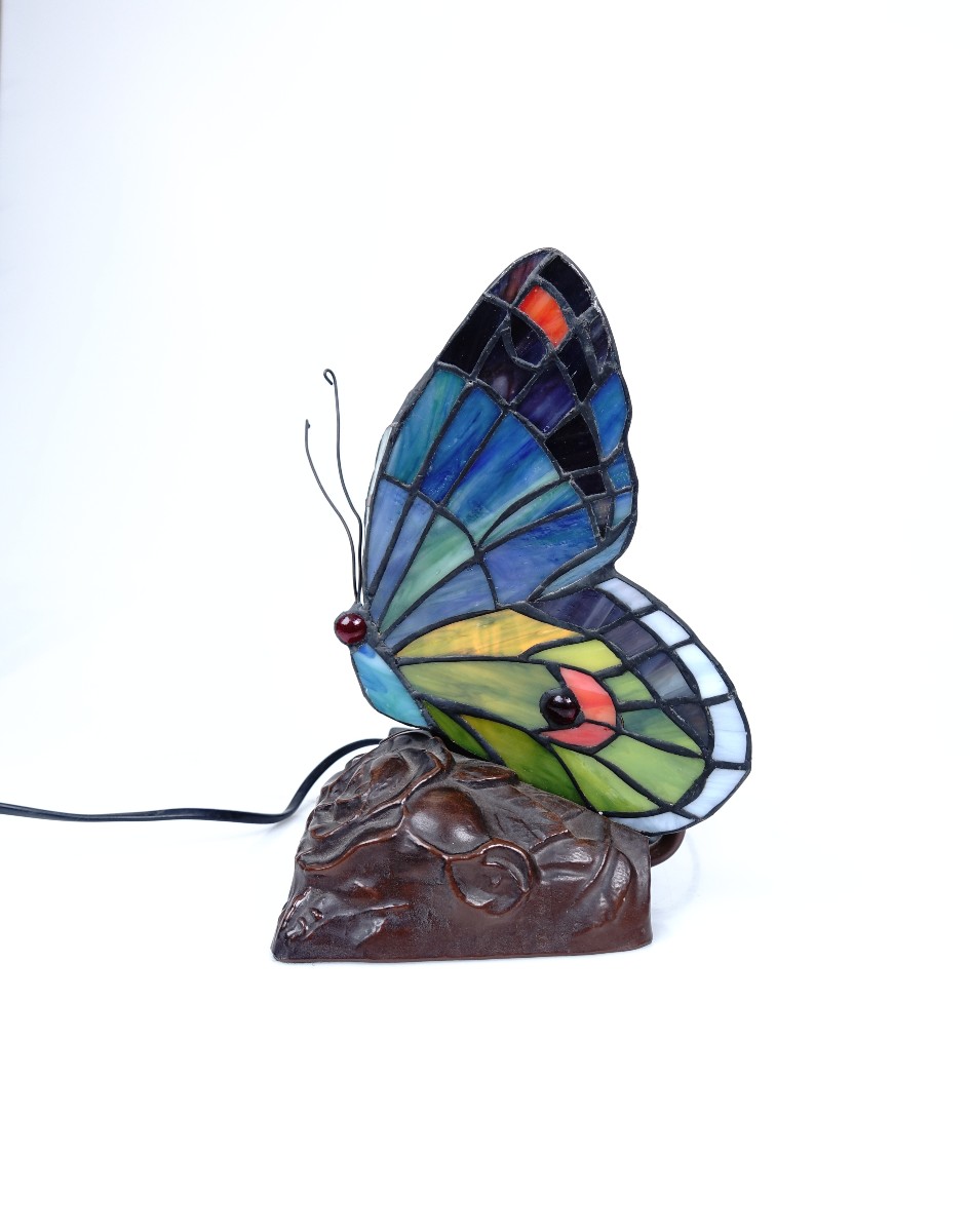 Lampe "Papillon" dans l'esprit de "TIFFANY"