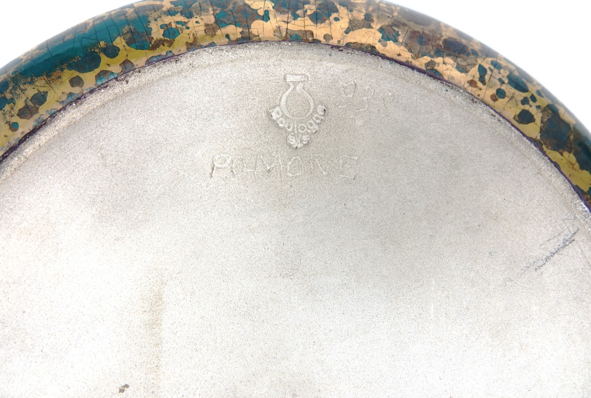 Ceramic Plate By Marcel Guillard For Pomone, Printemps Workshop-photo-3
