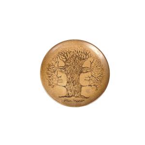 Assiette en grès émaillé par Jean MARAIS