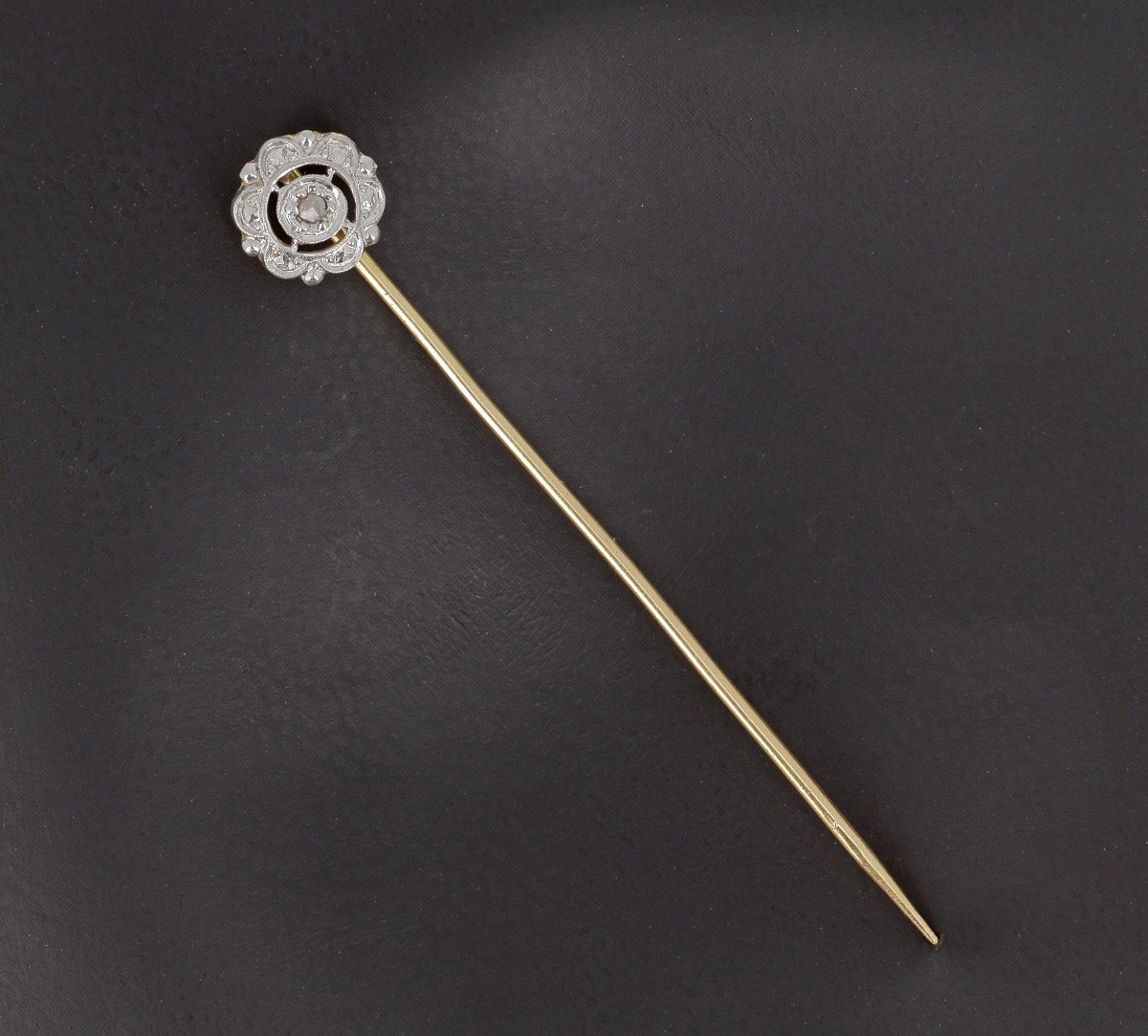 Epingle De Cravate En Or Jaune 750 ‰ -B10272