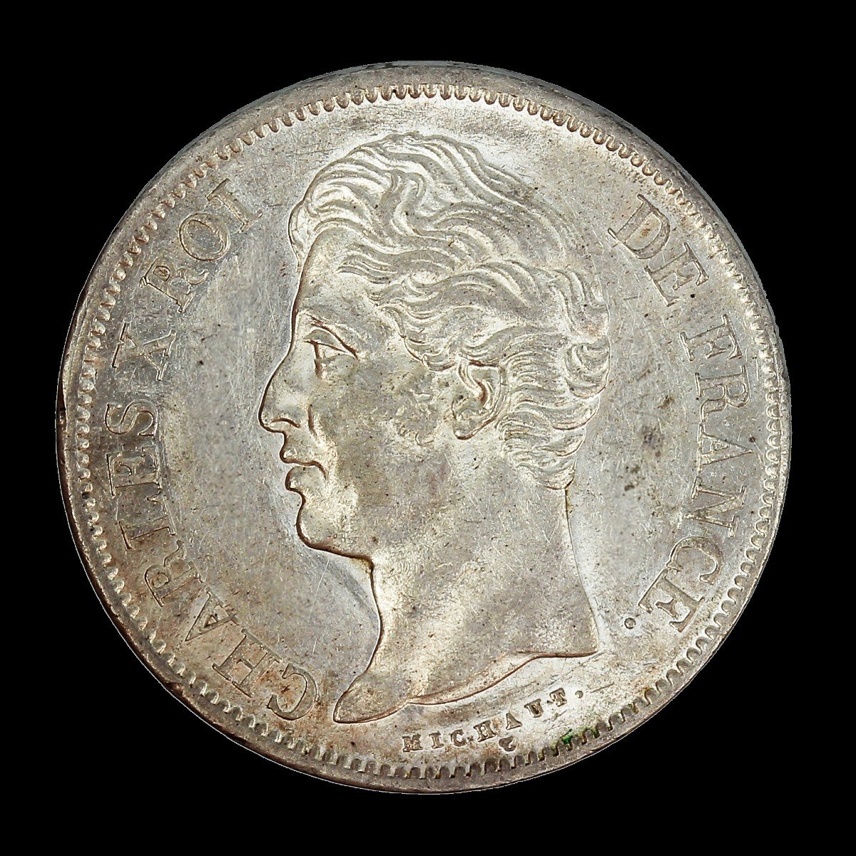 Ecu 5 Francs Charles X 2nd Type 1828