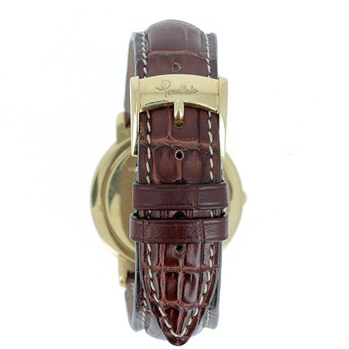 Montre Pomellato En Or Jaune 750 ‰ , Bracelet Cuir, Mouvement Quartz - B10329-photo-2