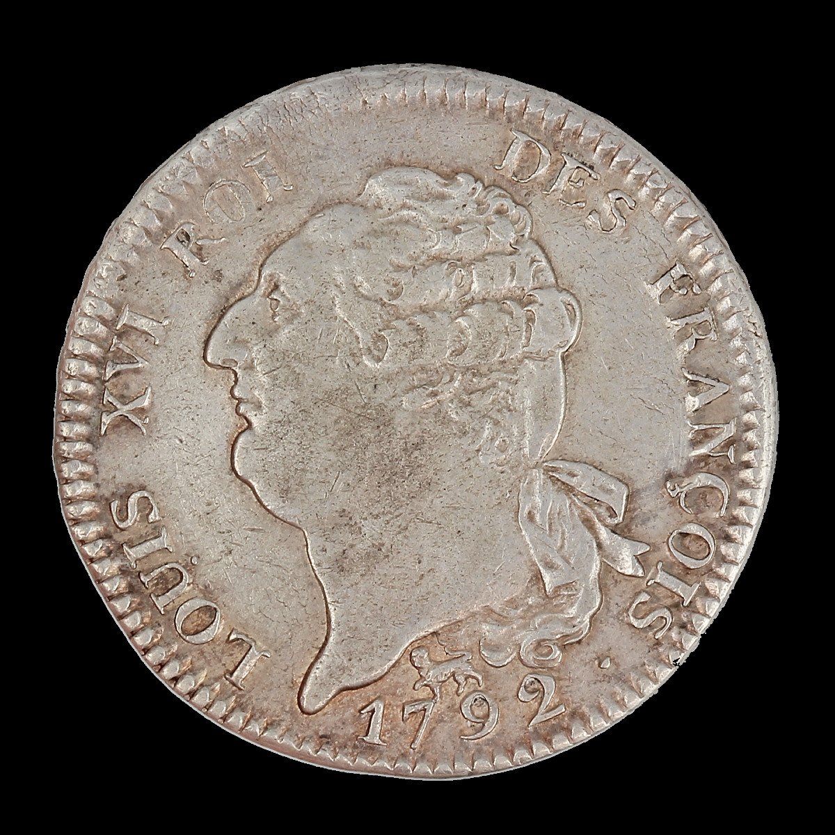 Ecu de 6 livres  Louis XVI 1792 Paris