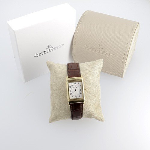 Montre Jaeger Lecoultre Reverso Classique En Or Jaune 750 ‰, Modèle Homme / Unisexe - B 10085