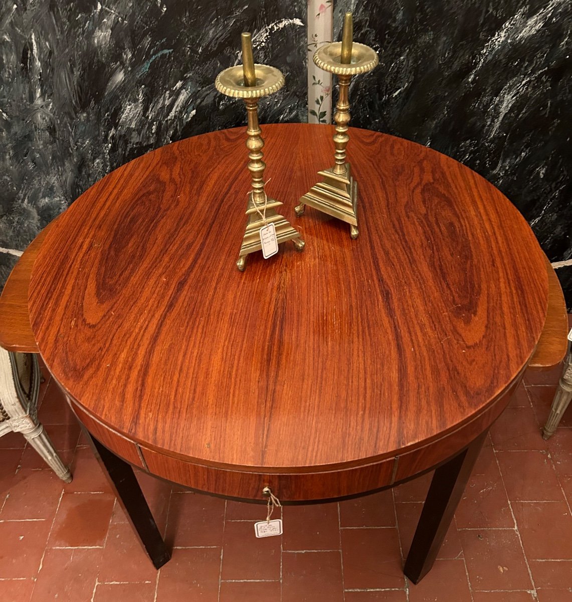 Pedestal Table - Art Deco Period Game Table, Erik Chambert (sweden)