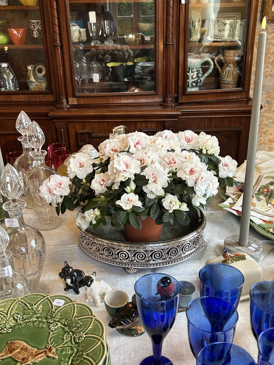 Silver-plated Metal Table Planter Signed Christofle, 19th Century.-photo-6
