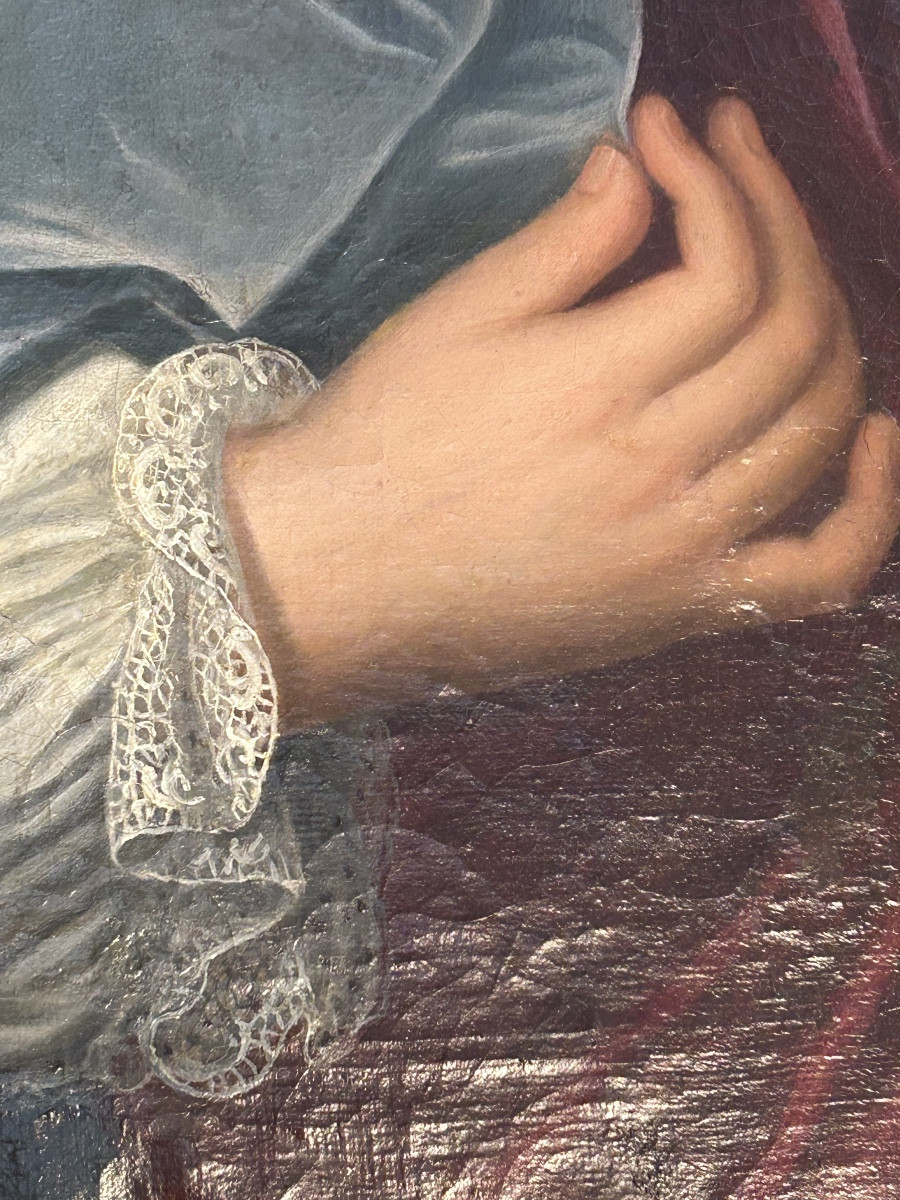 Portrait Of A Gentleman From The Louis XV Period-photo-4