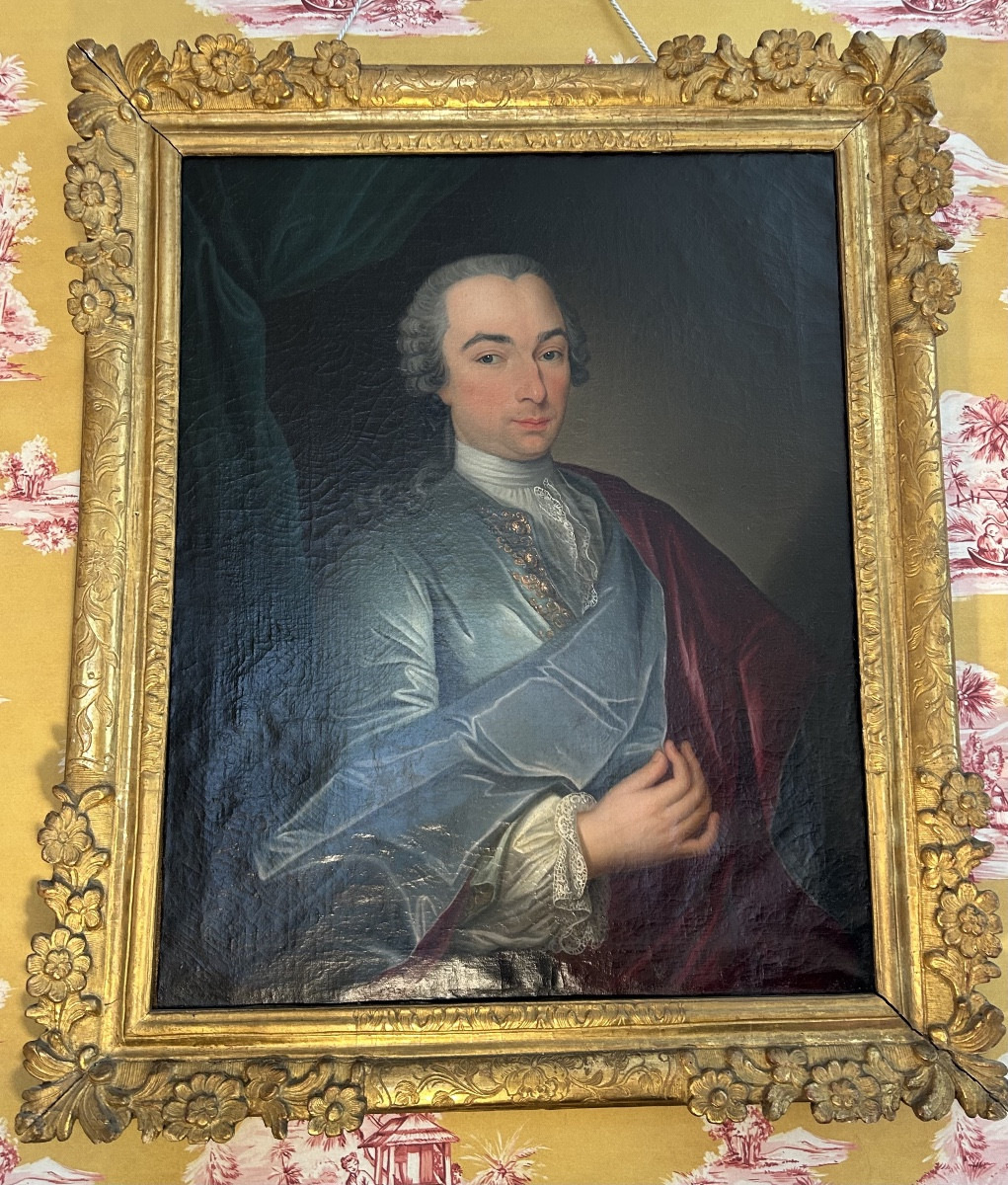 Portrait Of A Gentleman From The Louis XV Period