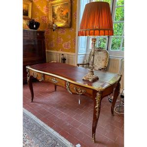 Louis XV Style Flat Desk From Napoleon III Period