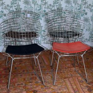 4 Bertoia Chairs Vintage “wire” Model (circa 1970)