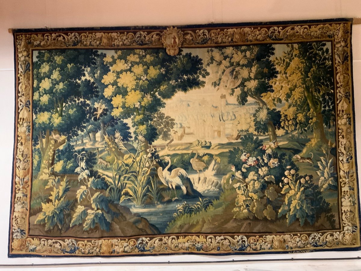 Fine Aubusson Tapestry Early 18th Century
